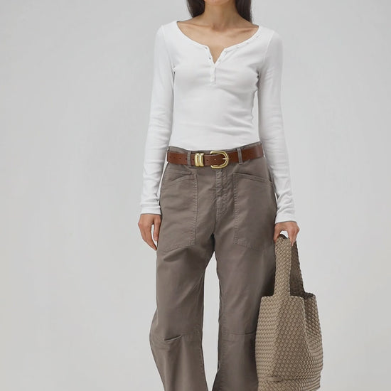 Longsleeve Greta in Weiß Ladneri