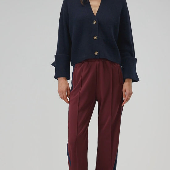 Hose Flores in BurgundyLadneri - Anita Hass