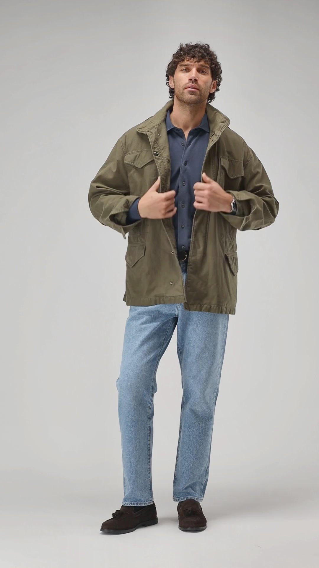 Hemd Michael in NavyLadneri Men - Anita Hass