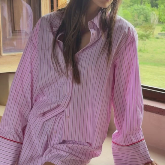 Bluse Daydream in Rosa/Rot Anita Hass