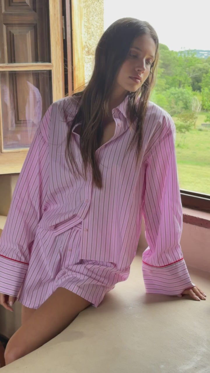 Bluse Daydream in Rosa/Rot Anita Hass