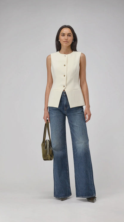 Weste Avant in Soft StrawLadneri - Anita Hass