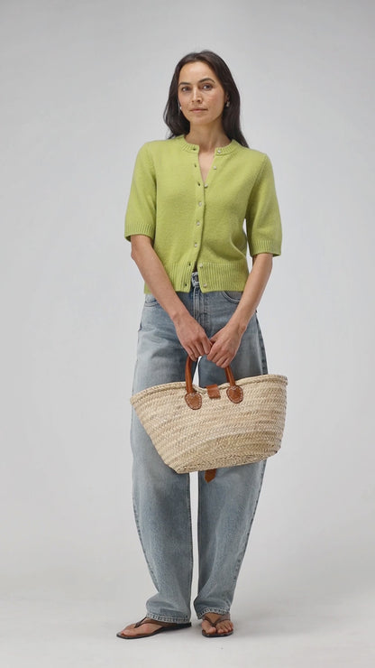 Cardigan Poupette Soleil in Matcha Ladneri