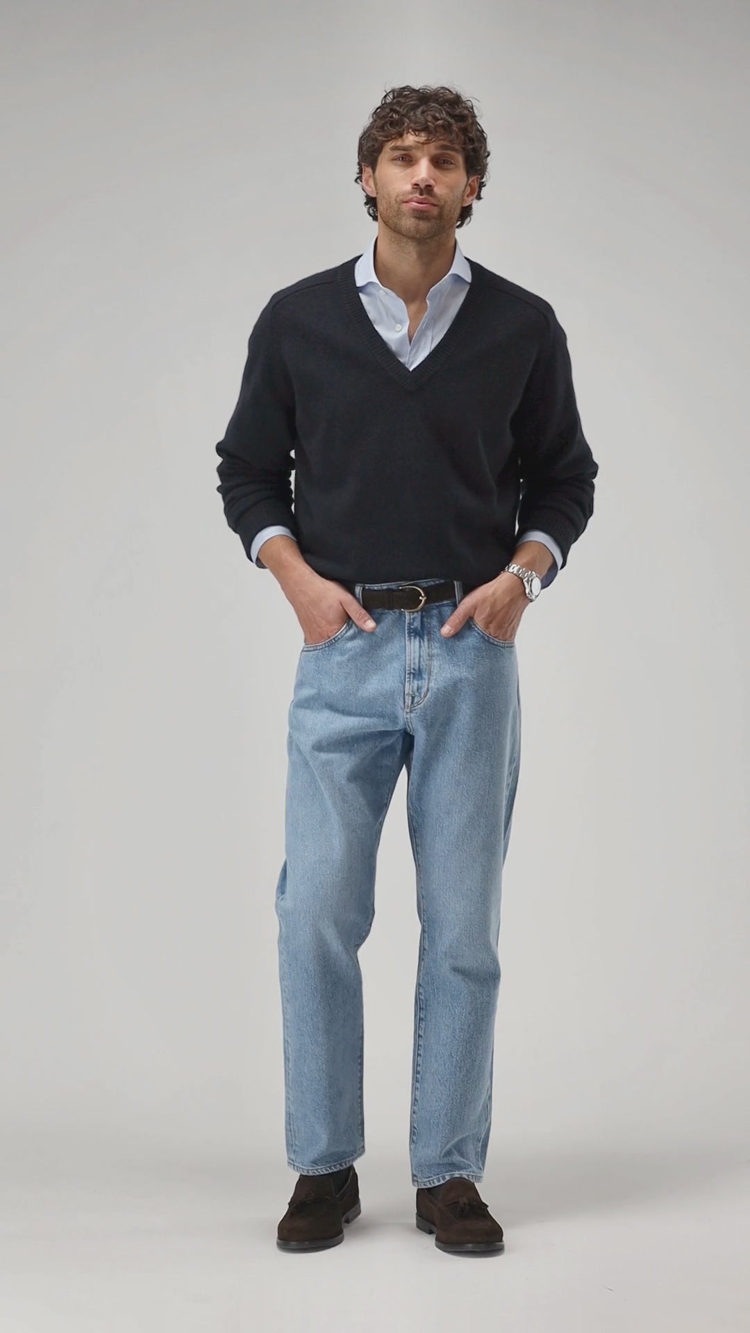 Pullover Joey in Navy Ladneri Men
