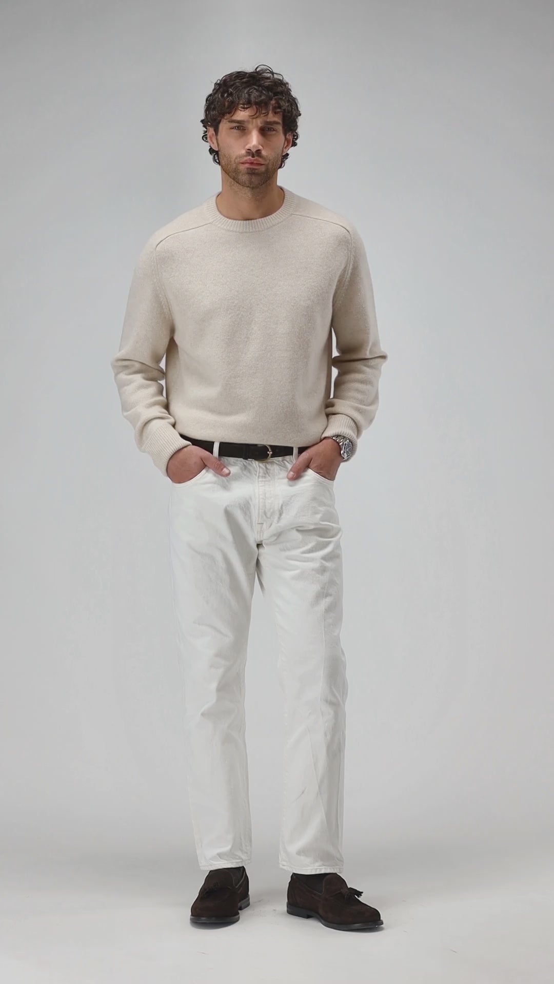 Jeans B. J. in Ecru Ladneri Men
