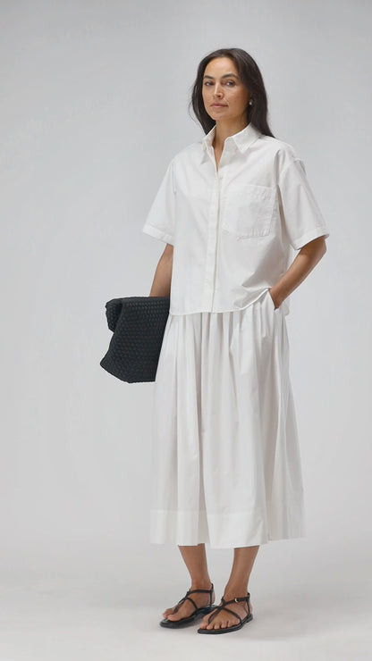 Bluse Eve in Weiß – Ladneri