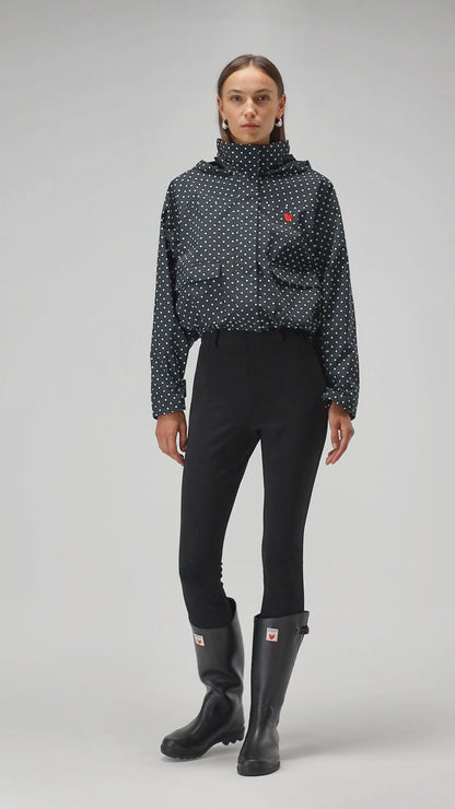 Jacke Horizon in Black DotAnita Hass - Anita Hass