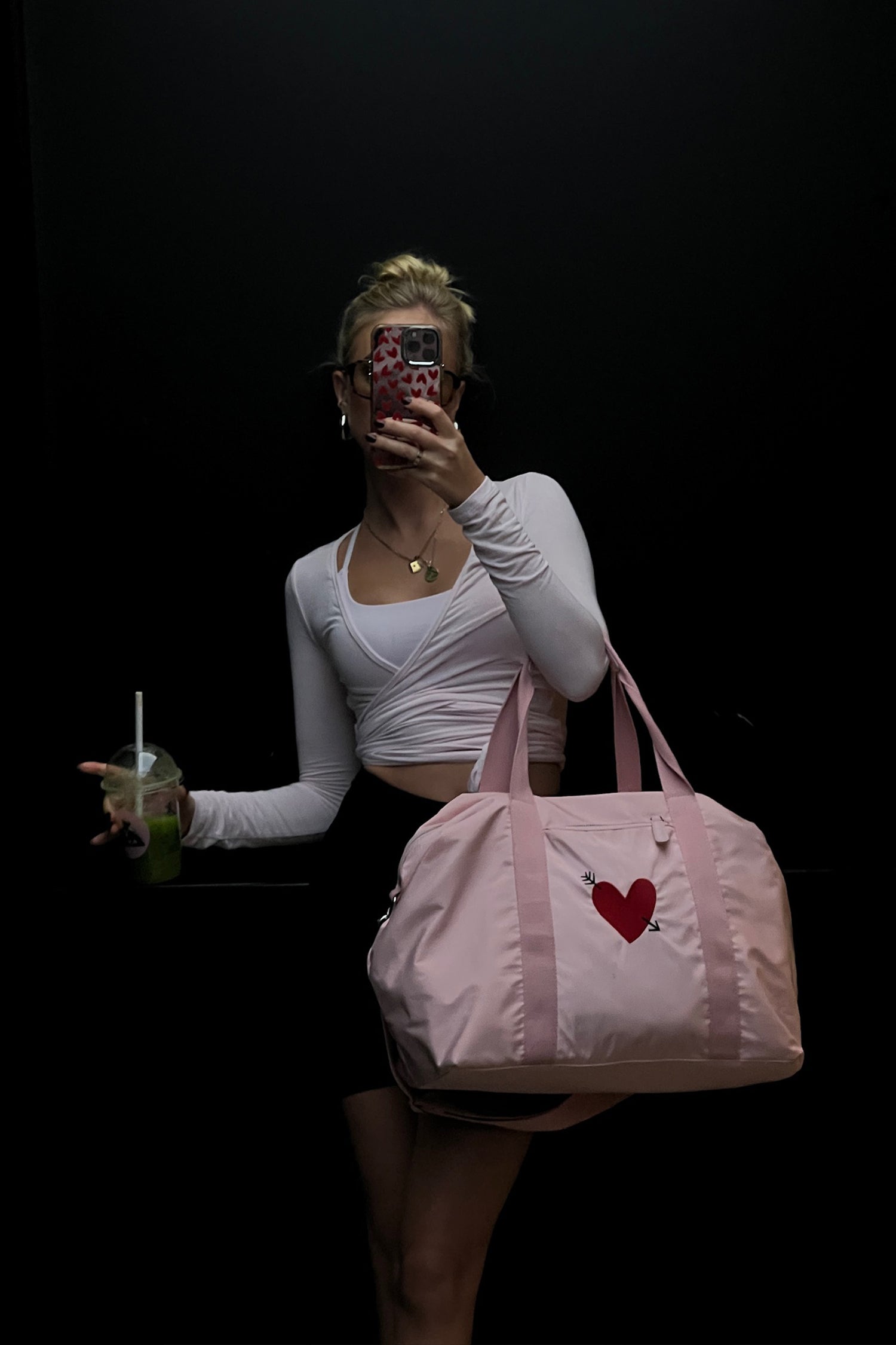 Tasche 'Heart' in Rose NylonAnita Hass - Anita Hass