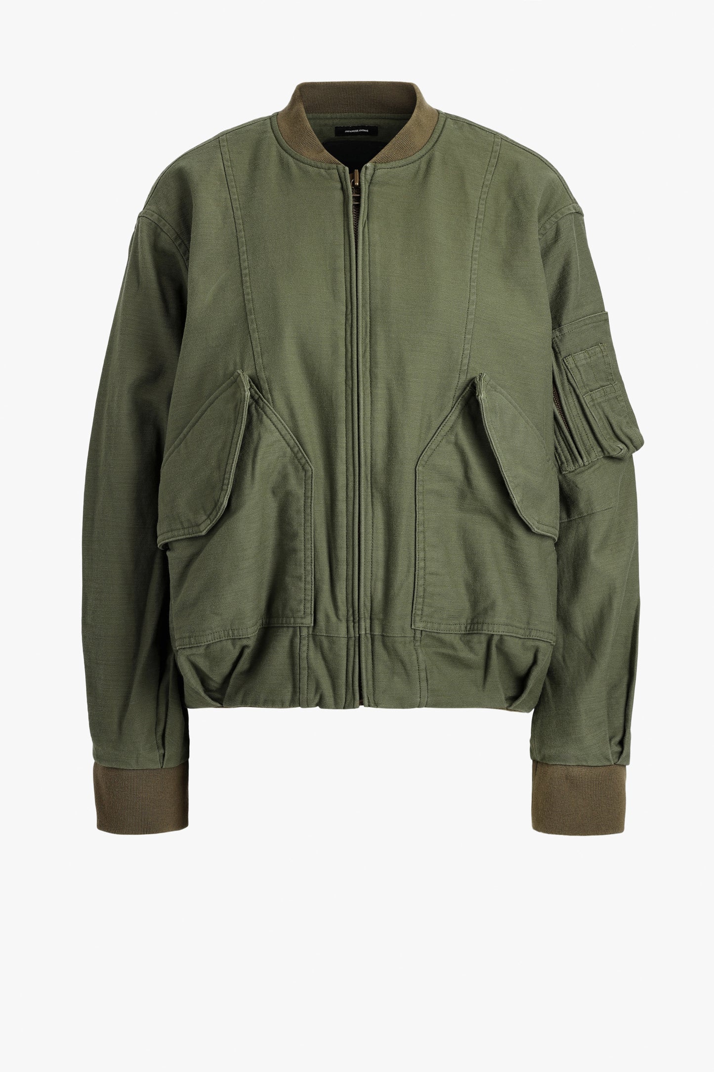 Bubble Bomber Jacket in Olive Green R13 - Anita Hass