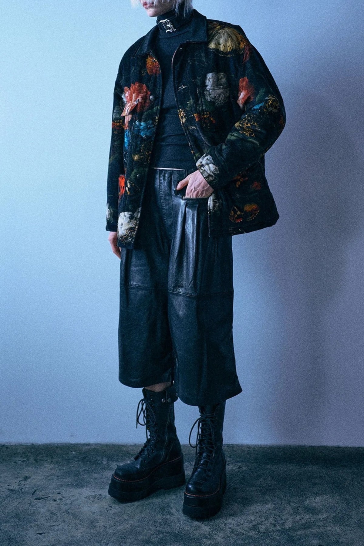 Chore Jacket in Floral Butterfly