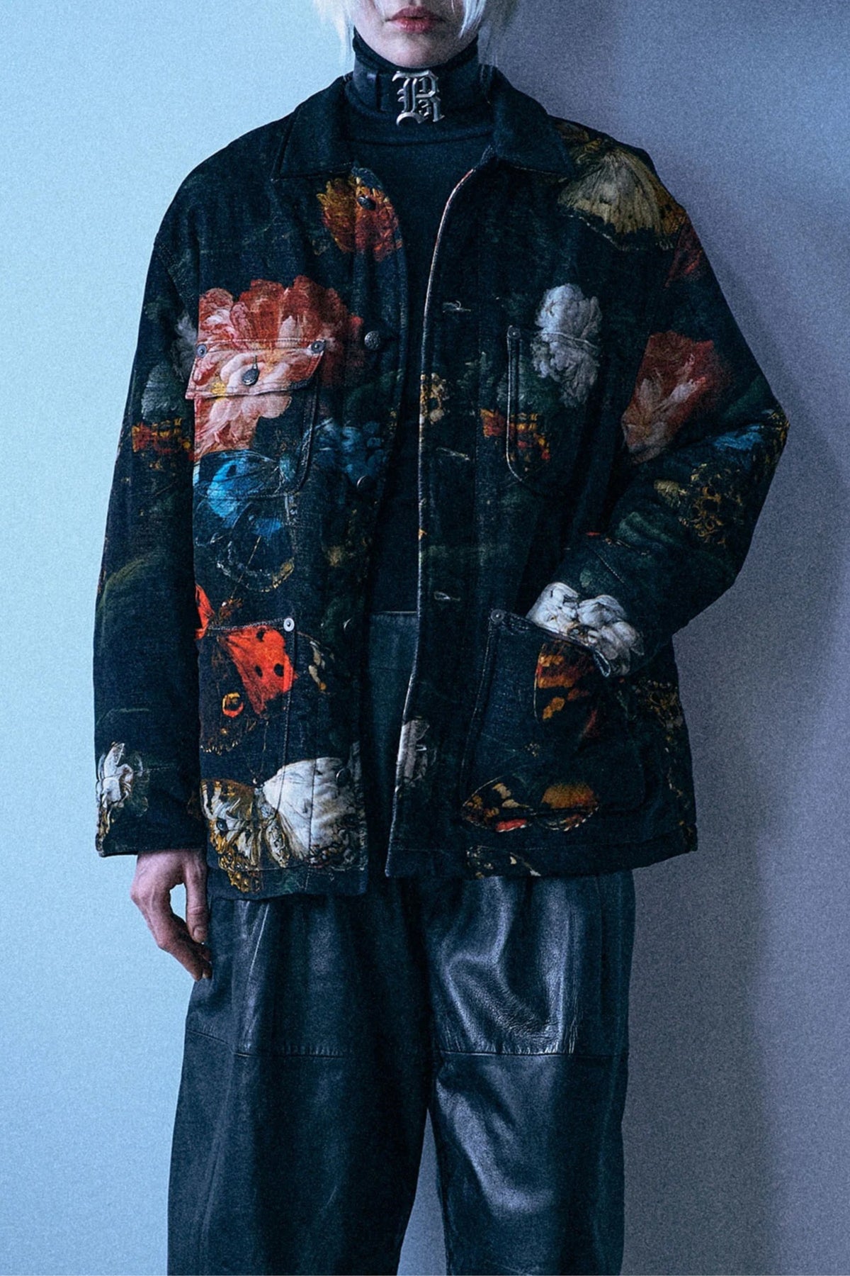 Chore Jacket in Floral Butterfly