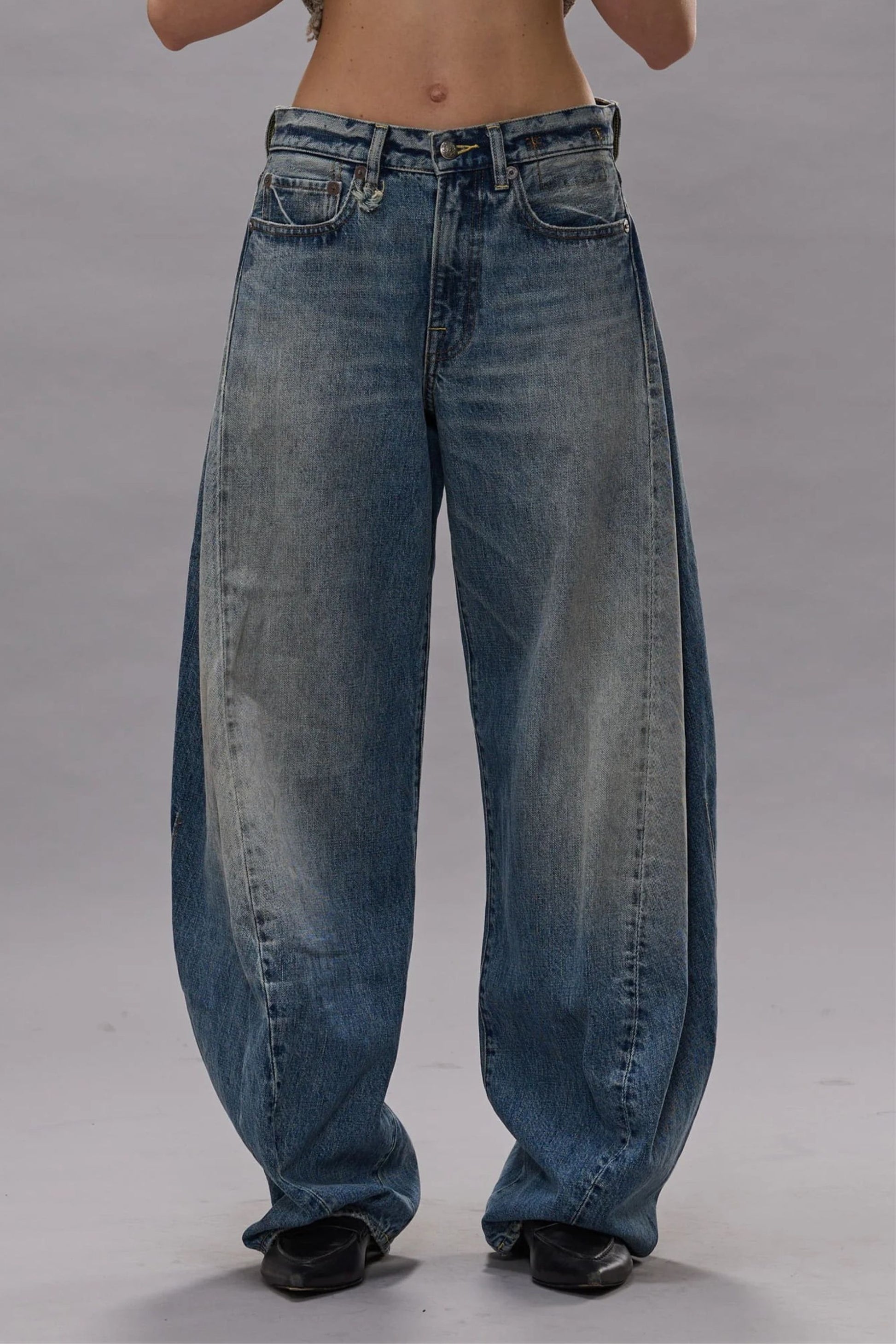 Jeans Janine in Wilted Blue R13