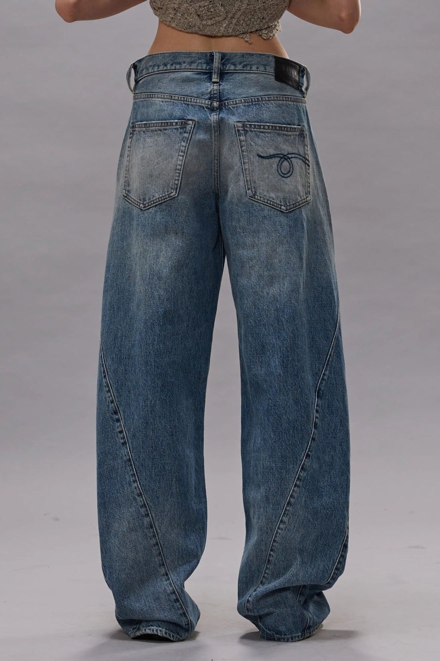 Jeans Janine in Wilted Blue R13