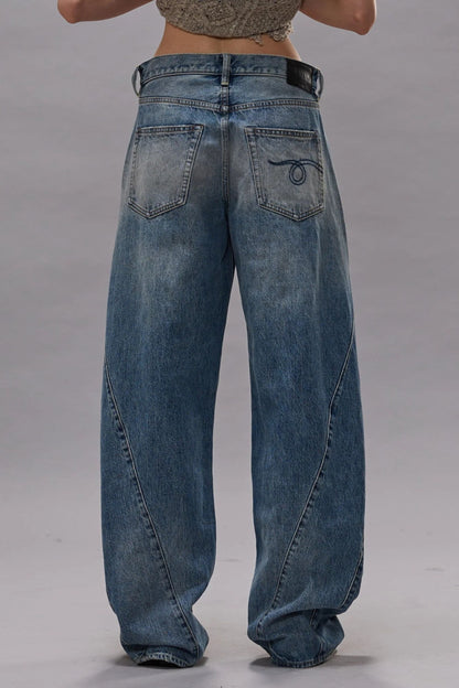 Jeans Janine in Wilted Blue R13