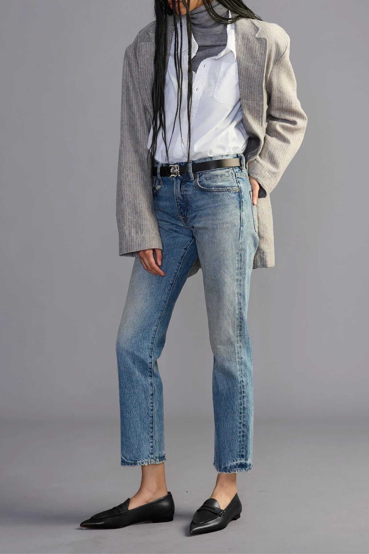 Jeans Romeo in Wilted Blue R13