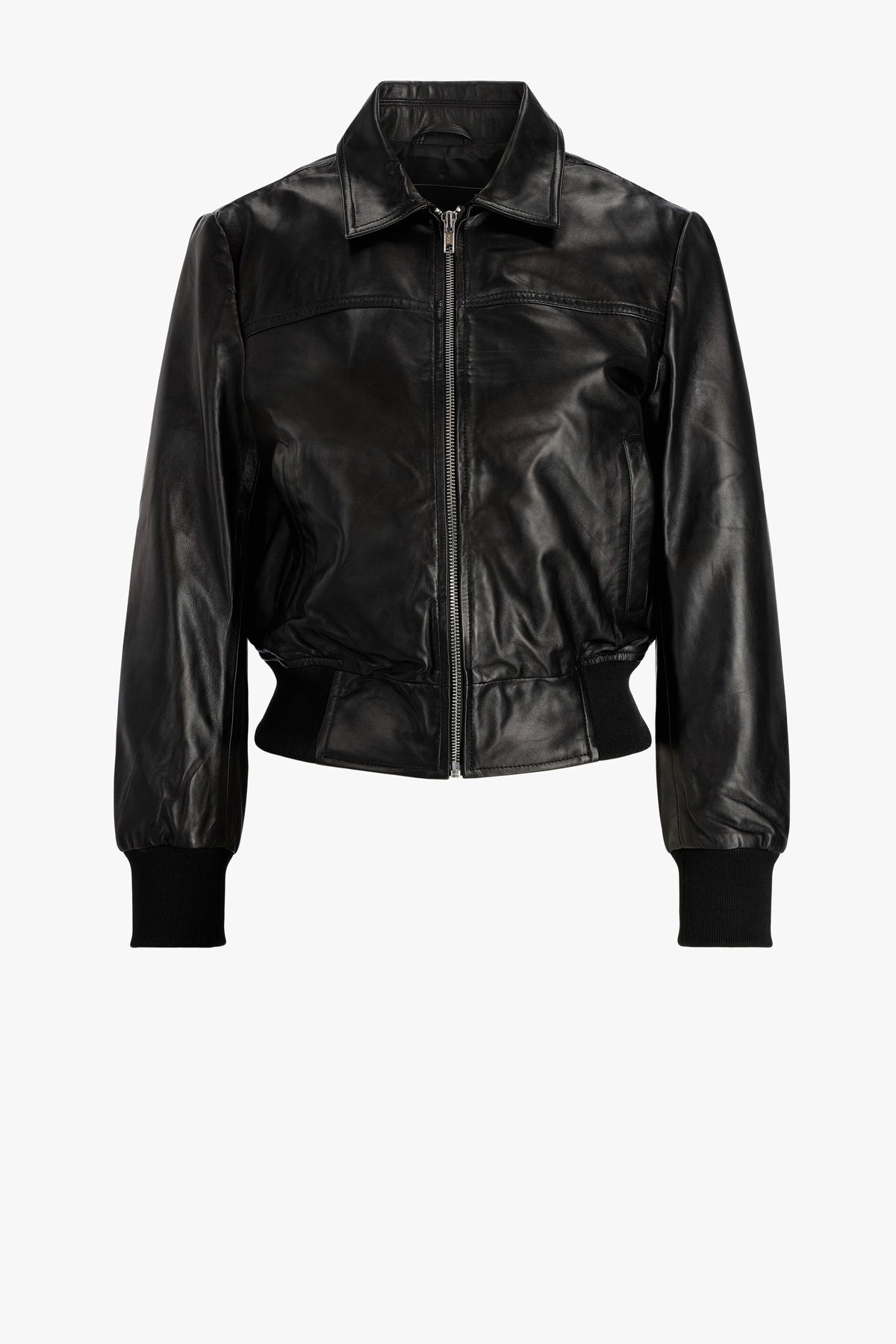 Lederjacke Berlin in Schwarz R13