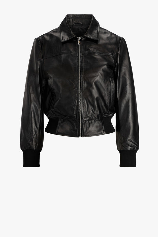 Lederjacke Berlin in Schwarz R13