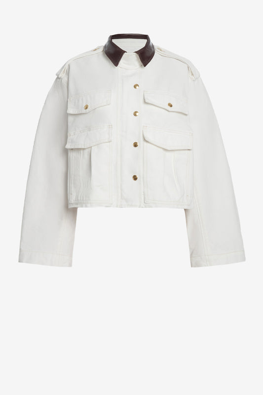 "The Henderson" Jacket in WhiteRÙADH - Anita Hass
