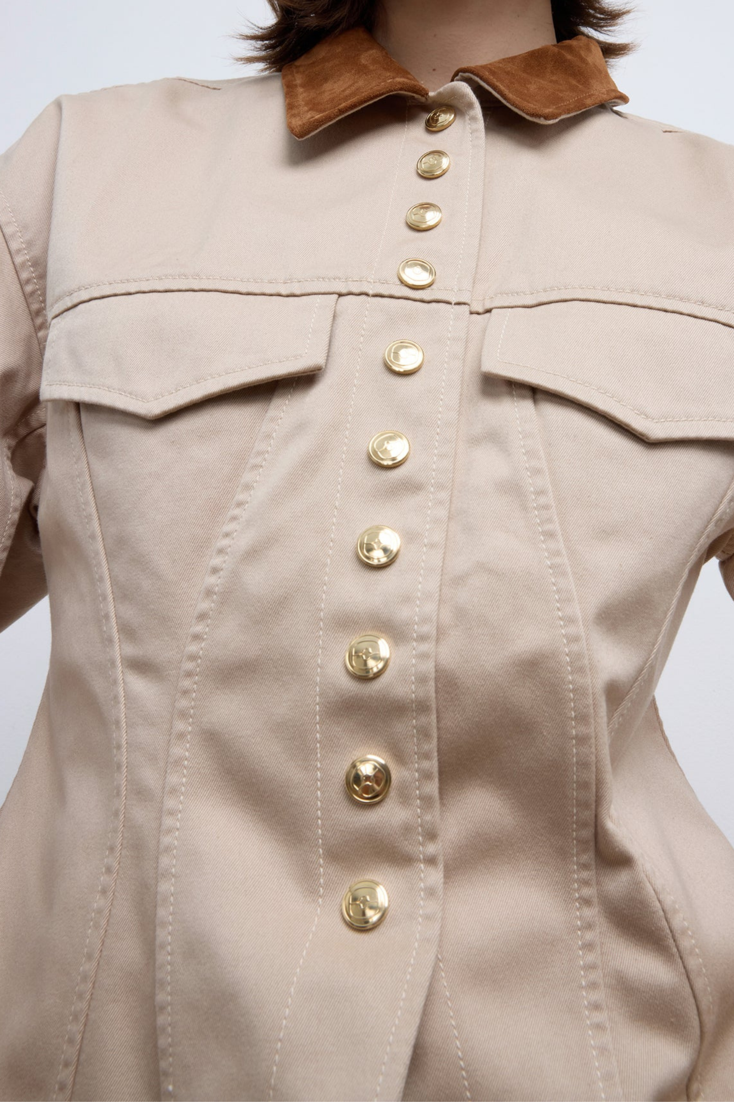 The Lennox Jacket in KhakiRÙADH - Anita Hass