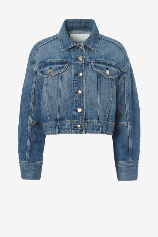 The Mhor Denim Jacket in BlairRÙADH - Anita Hass
