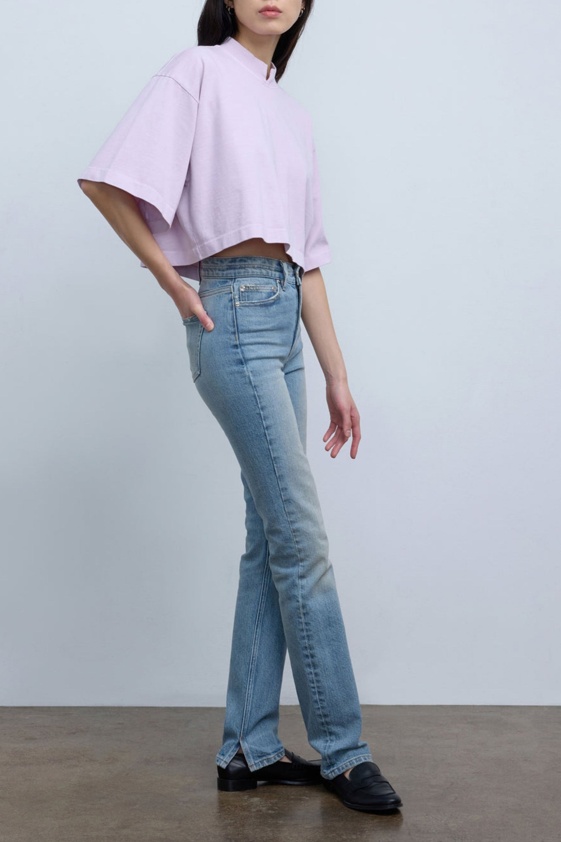 T-shirt Nessa en rose poudré RÙADH - Anita Hass