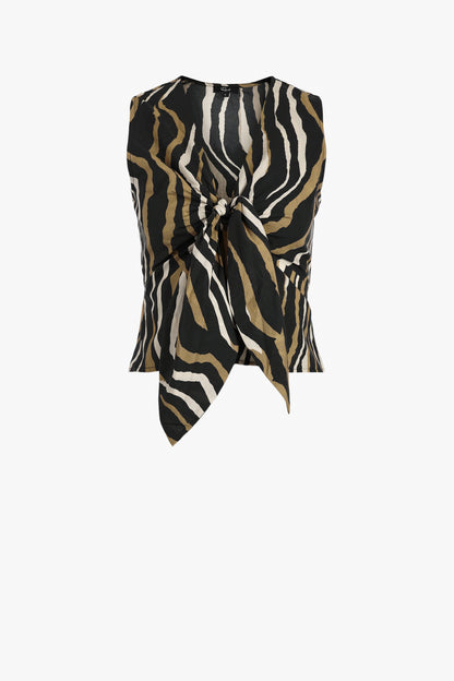 Bluse Chala in Canyon Stripe Rails