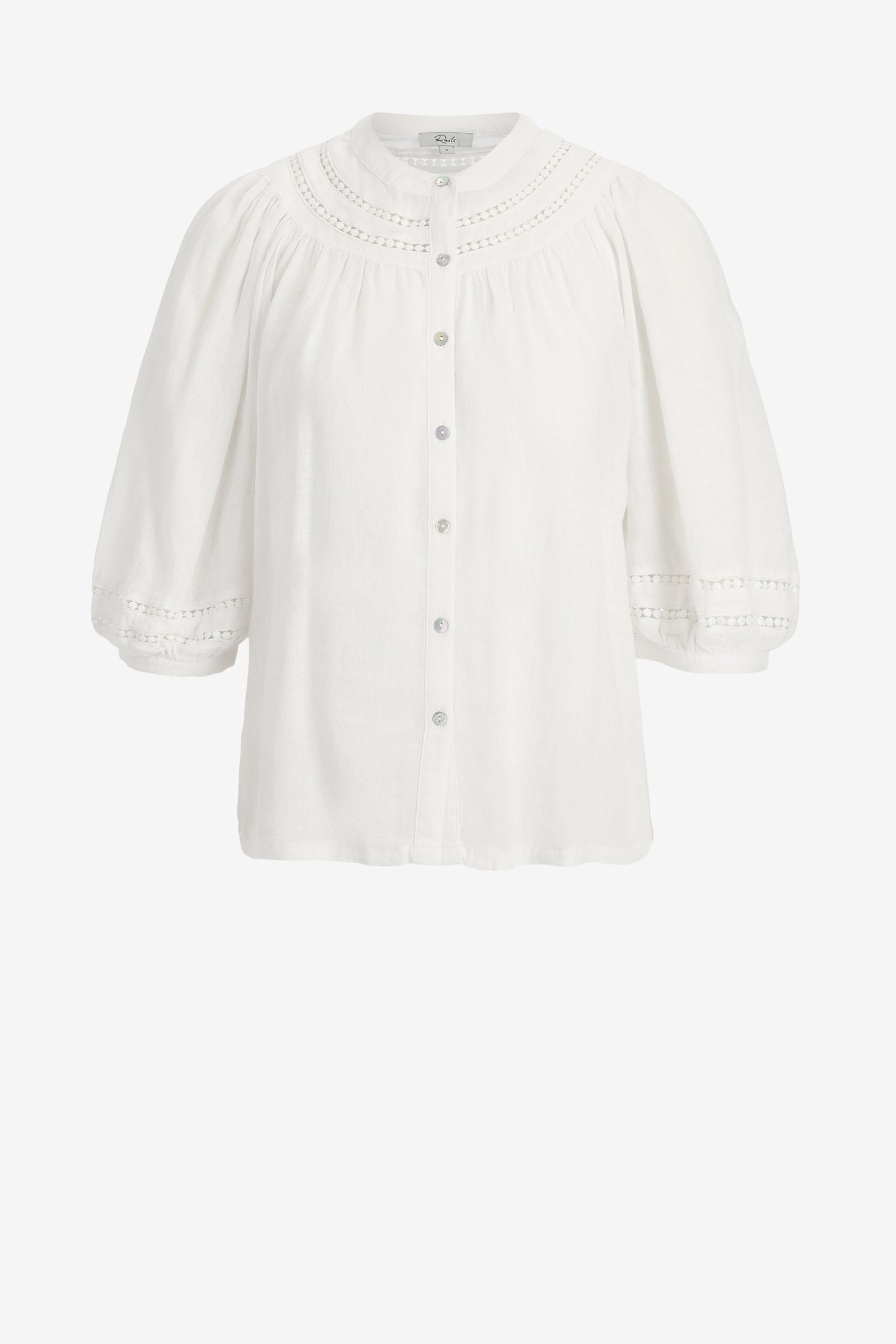 Theia Blouse in WhiteRails - Anita Hass