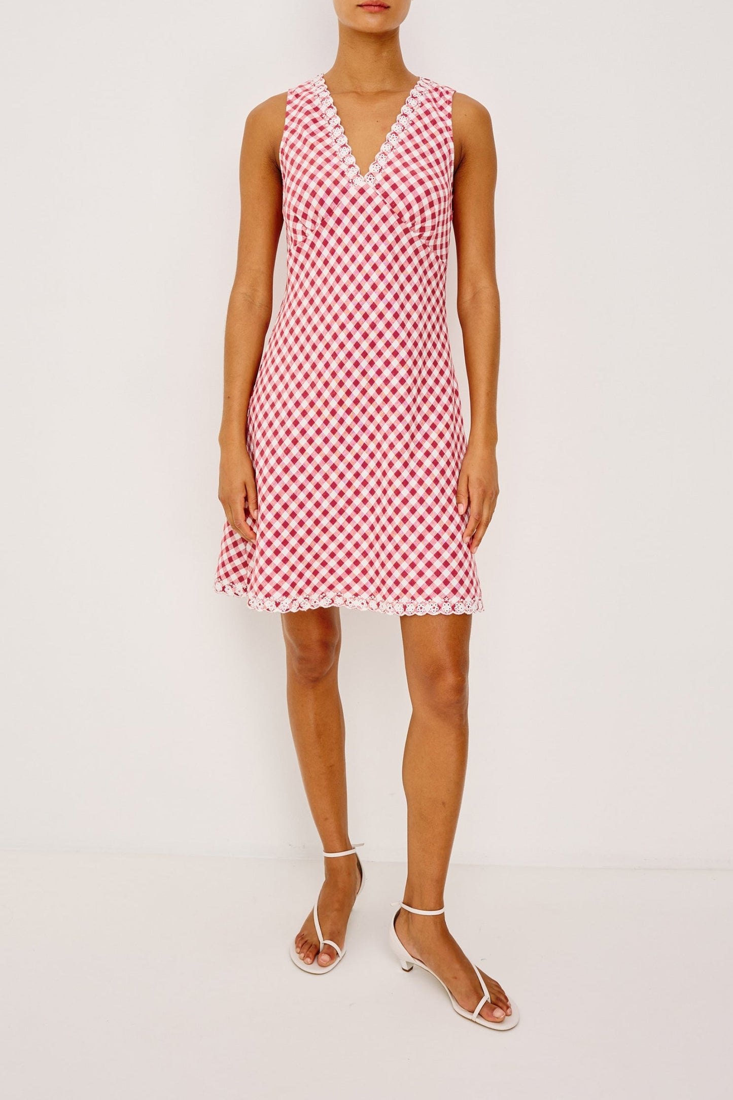 Bex Dress in Picnic CheckRails - Anita Hass