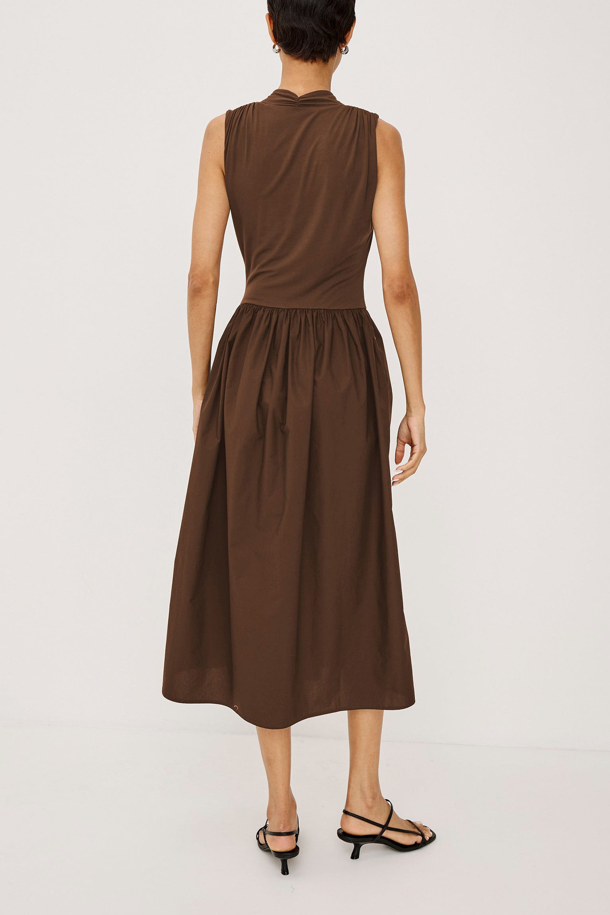 Kleid Winnie in Espresso Rails