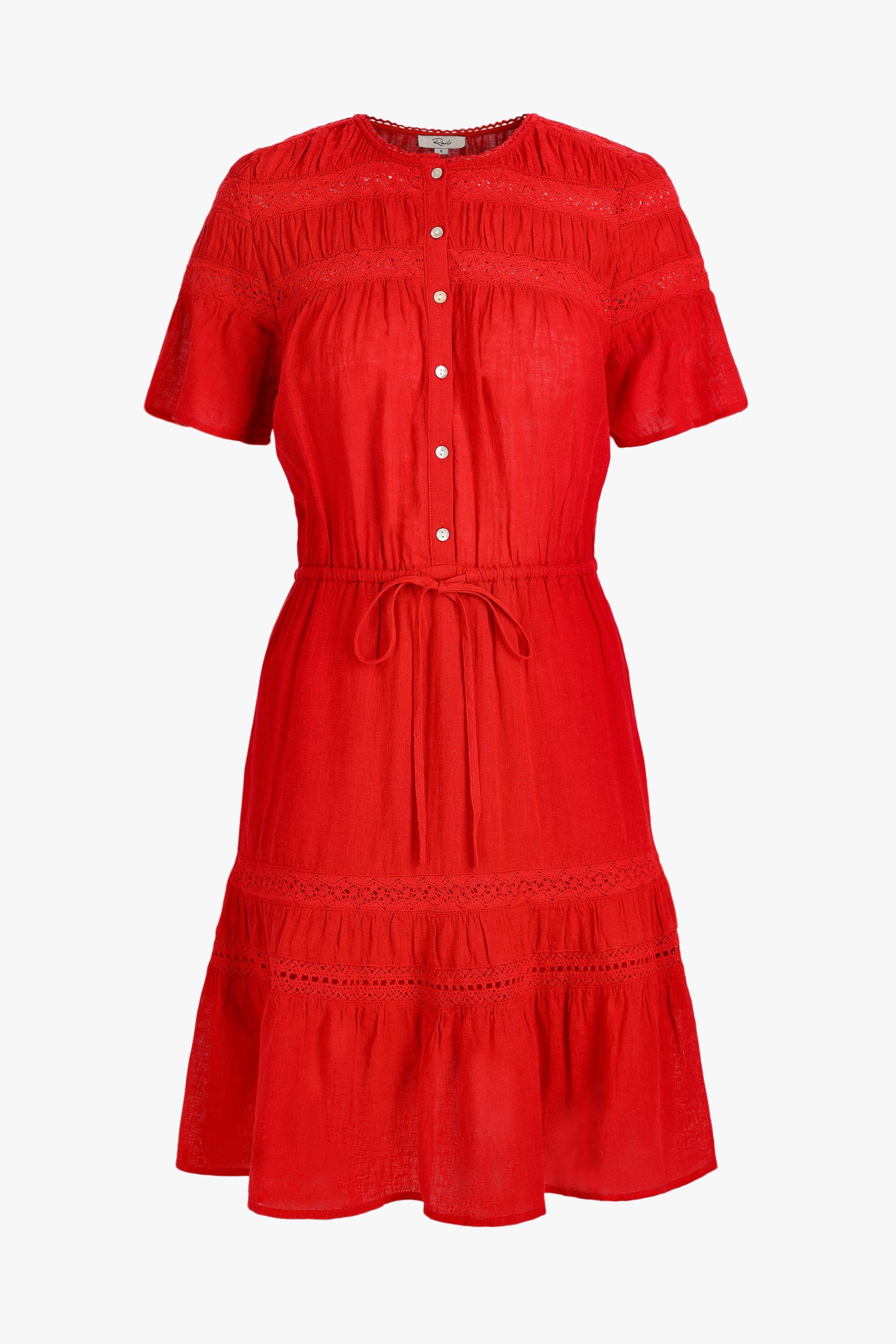 Winslow Dress in TomatoRails - Anita Hass