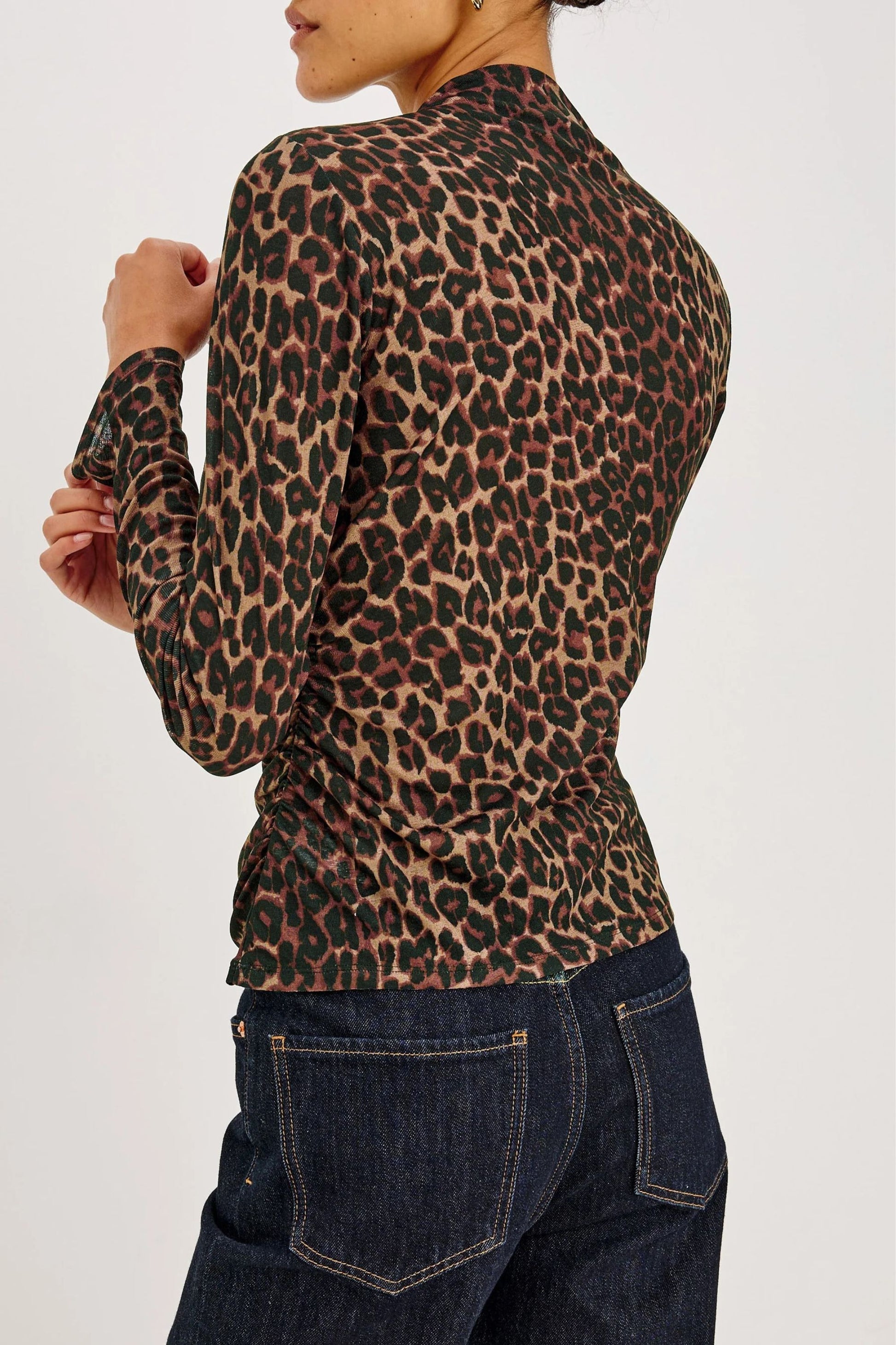 Longsleeve Joelle in Brown Nala Rails