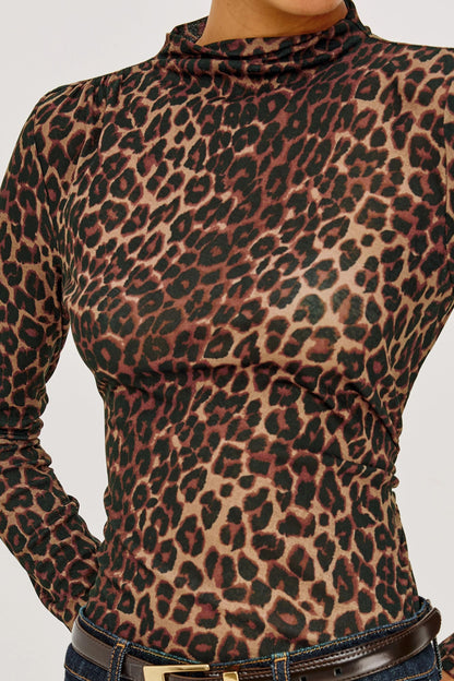 Longsleeve Joelle in Brown Nala Rails