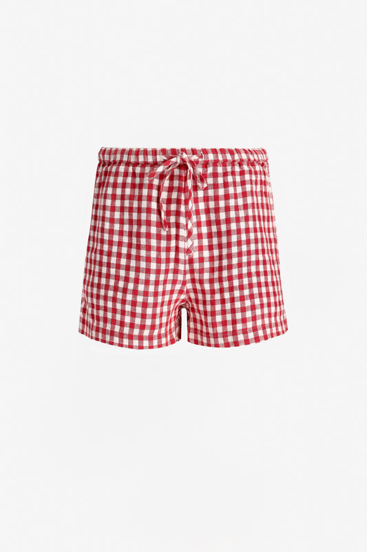 Jenner Shorts in Picnic CheckRails - Anita Hass