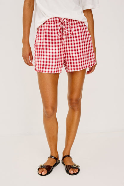Jenner Shorts in Picnic CheckRails - Anita Hass