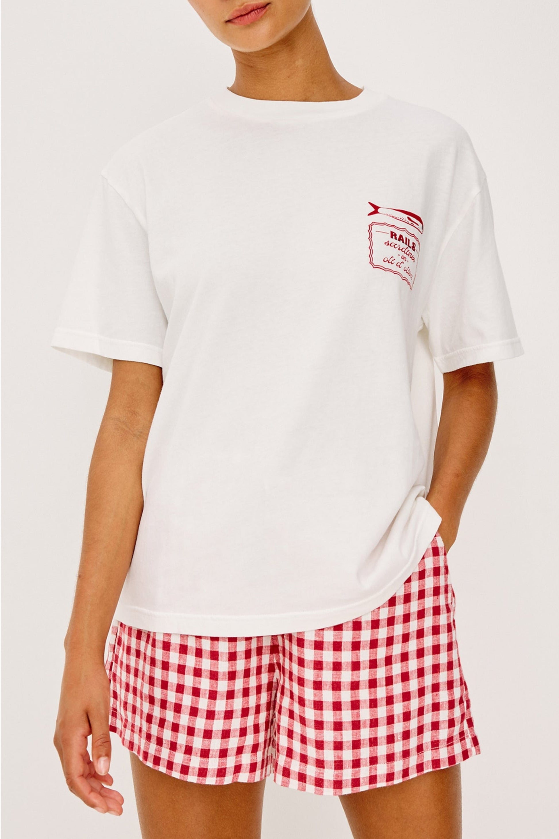 T-Shirt Souvenir in Sardines Rails