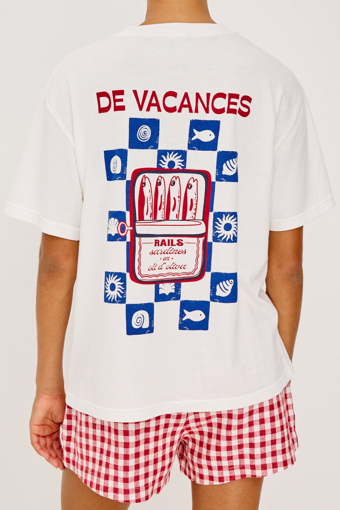 T-Shirt Souvenir in Sardines Rails