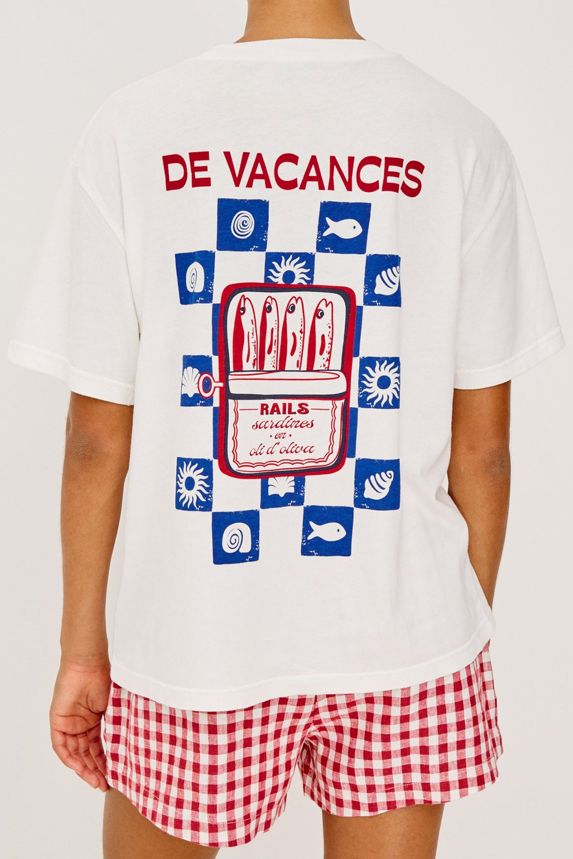 T-Shirt Souvenir in Sardines Rails