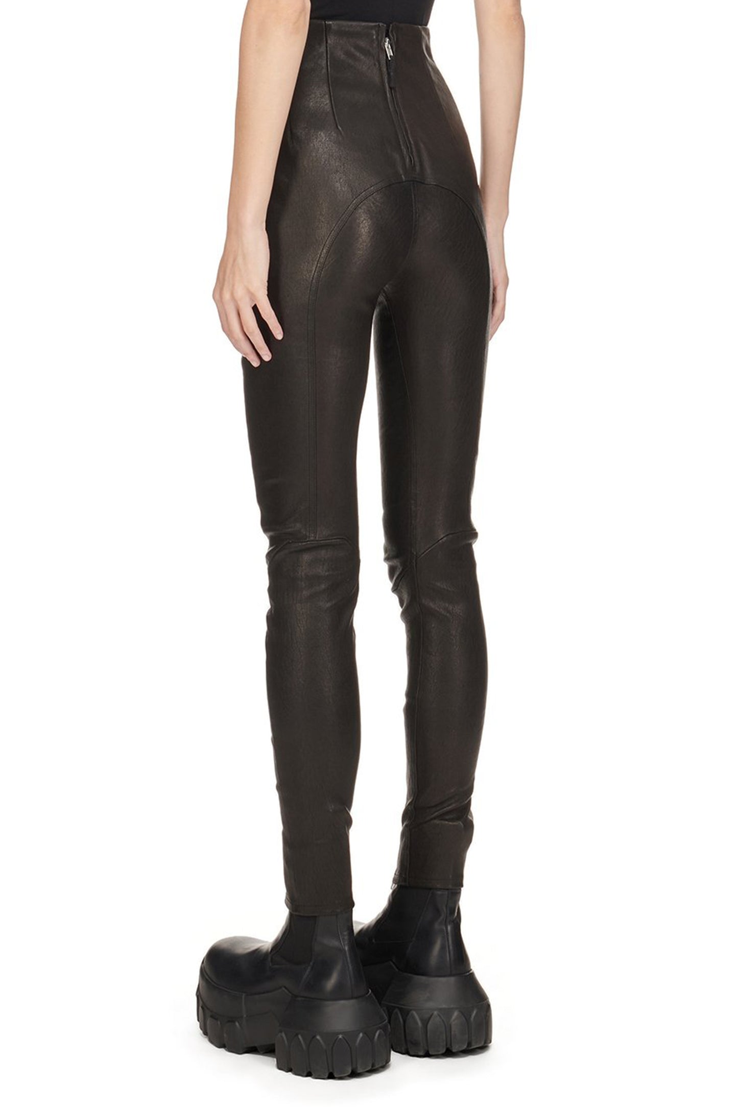 Lederleggings Dirt in SchwarzRick Owens - Anita Hass