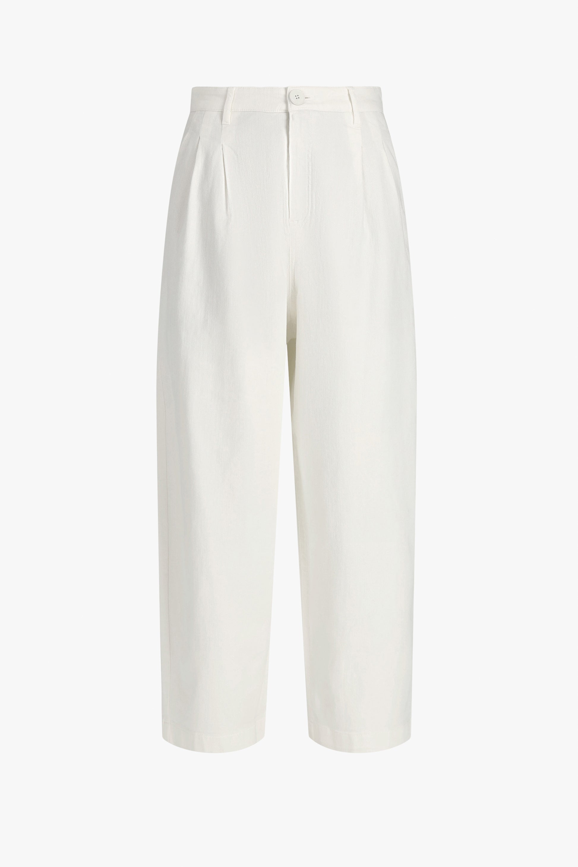 Hose Noa Crop in Natur Rossi