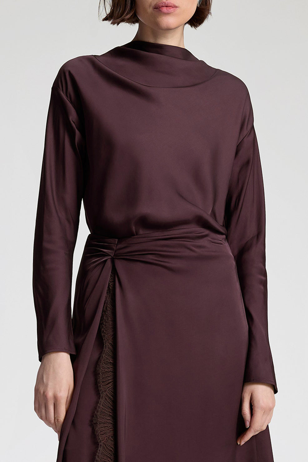 Bluse Georgia in Deep PlumA.L.C. - Anita Hass