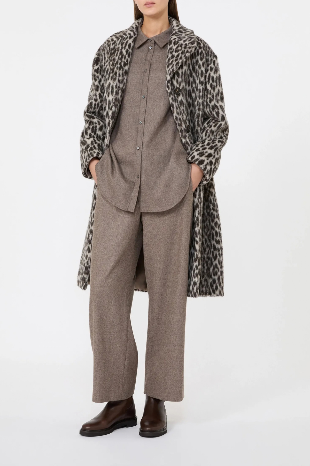 Hose Floria in Taubengrau S Max Mara