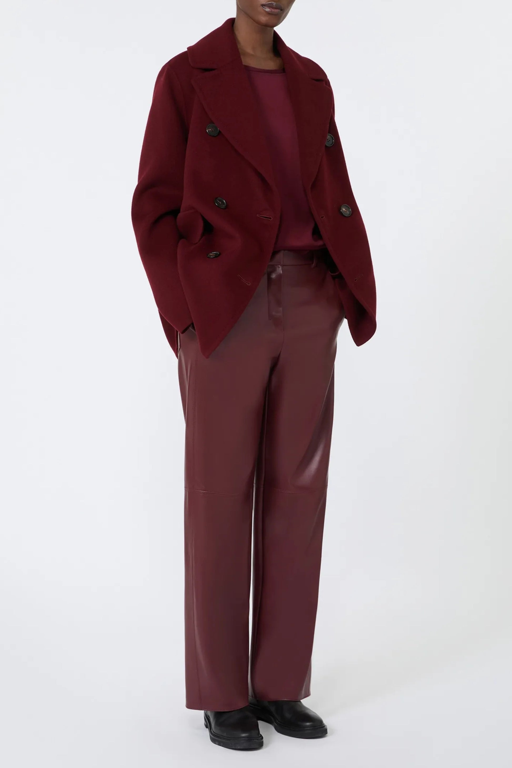 Jacke Camilla in Bordeaux S Max Mara