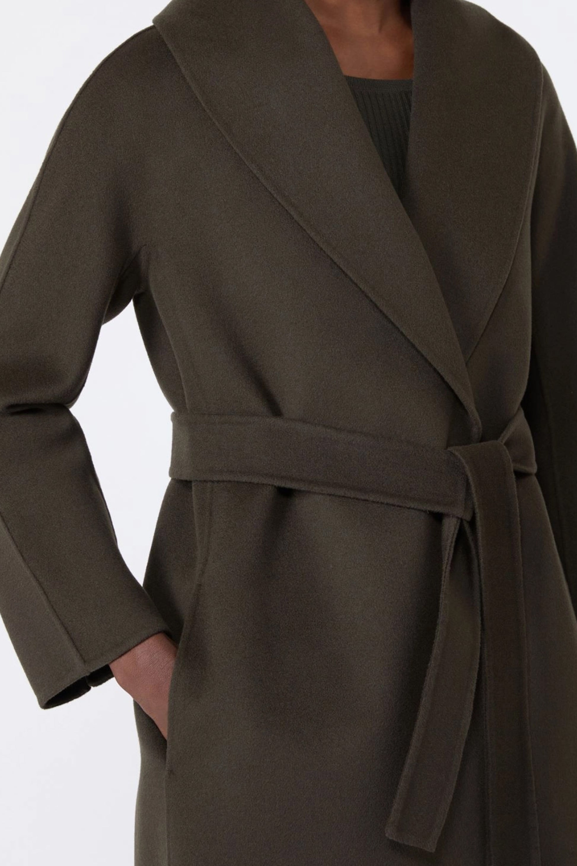 Mantel Messi in Khaki S Max Mara