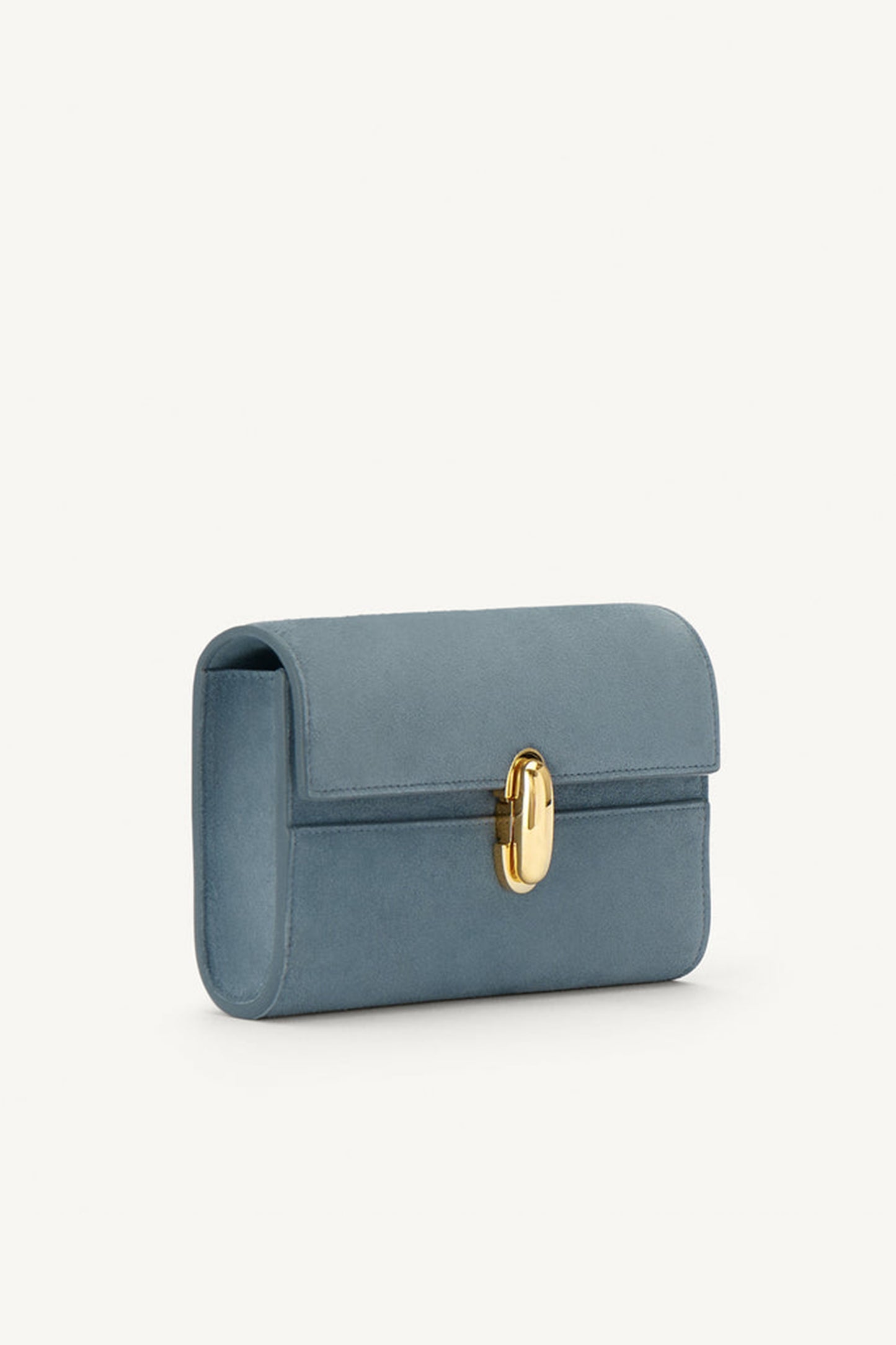 Tasche Symmetry Mini in Suede DenimSavette - Anita Hass