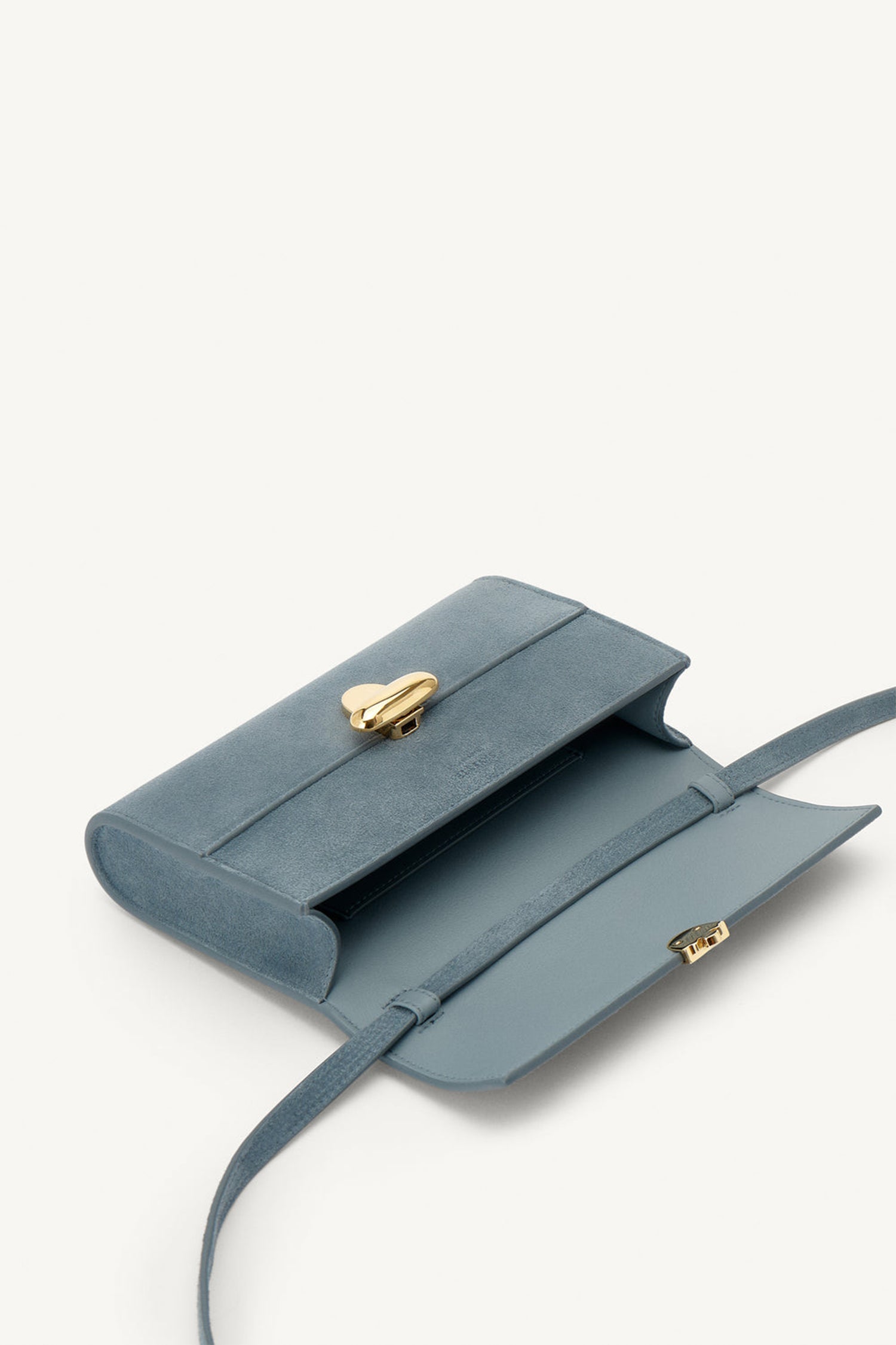 Tasche Symmetry Mini in Suede DenimSavette - Anita Hass