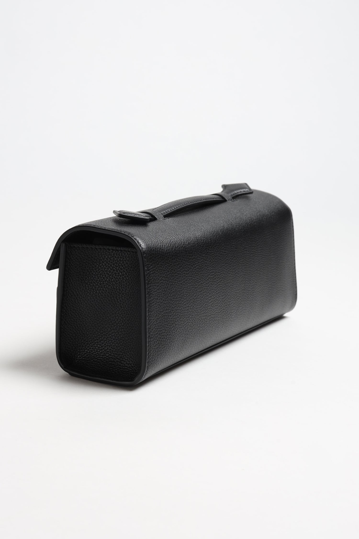 Tasche Slim Symmetry Pochette in Schwarz Savette