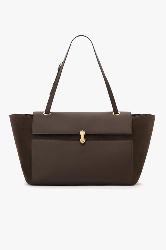 Tasche Symmetry Trapeze Large in Coffee Savette