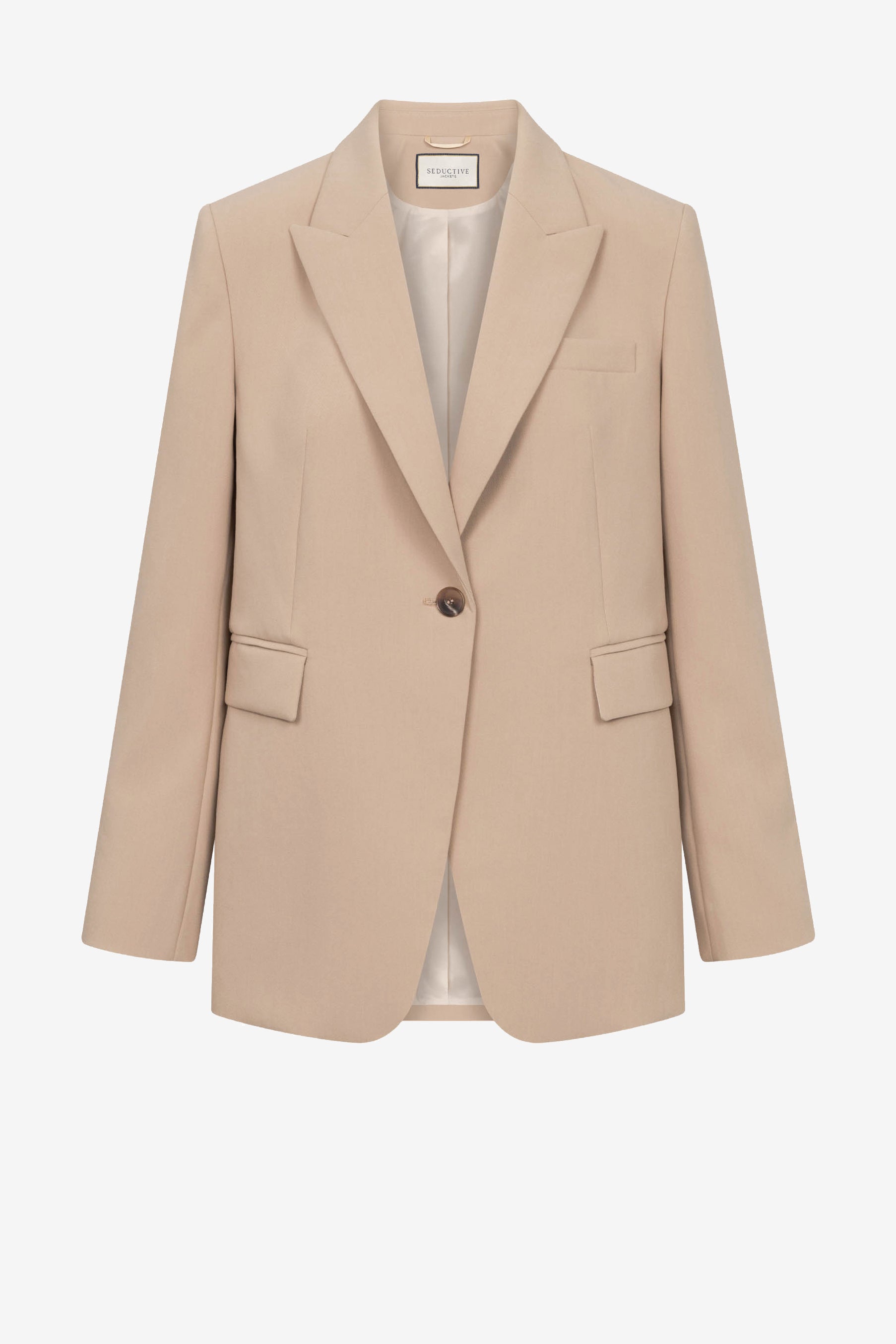 Cherylle Optical Blazer in Warm Taupe Seductive - Anita Hass
