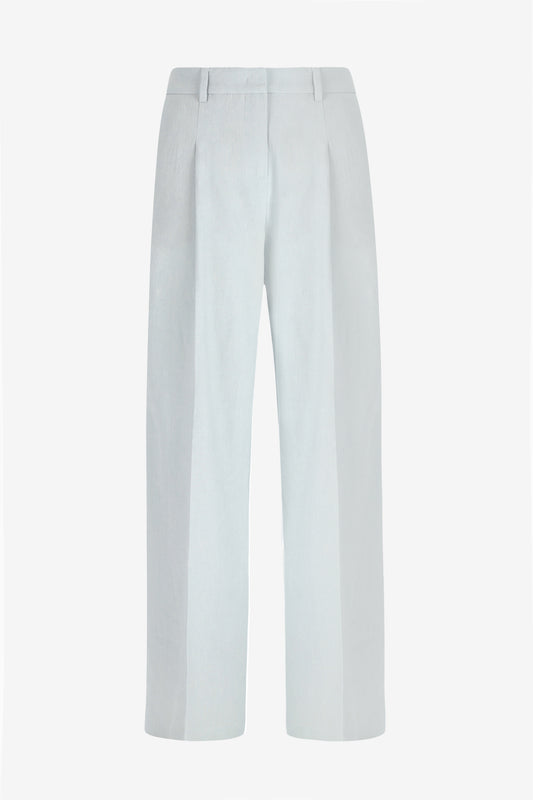 Chrissy Linen Pants in Sky Blue - Seductive - Anita Hass
