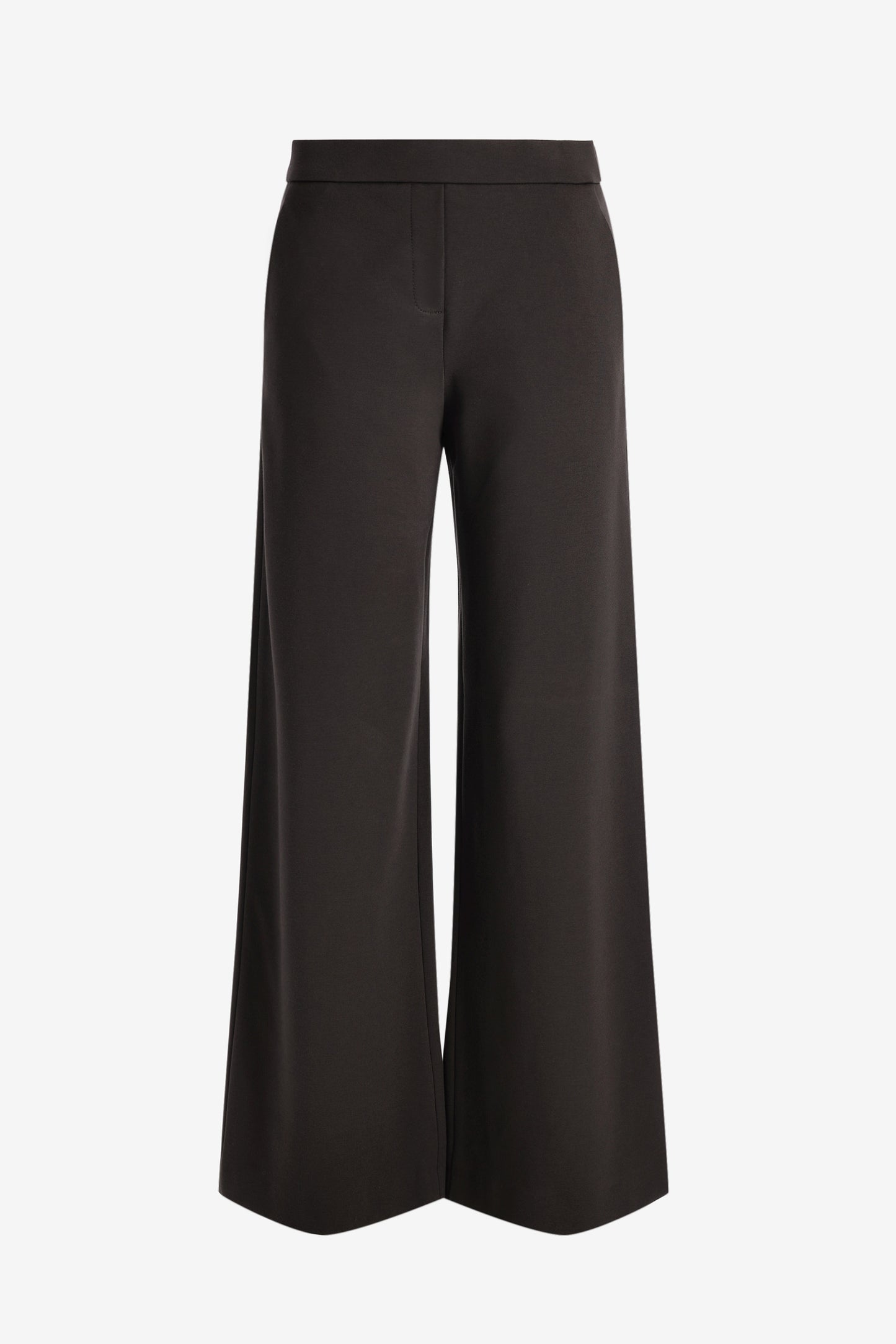 Naley Italian Pants in Dark Brown